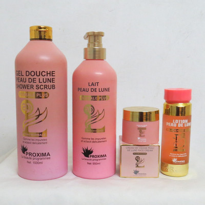 Peau De Lune Florale Plus Lightening Body Lotion + Wash + Face Cream + Lotion