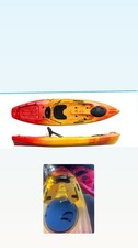 Perception Pescador 10.0 sit-on-top Kayak with Paddle.