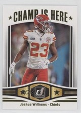 2023 Panini Donruss Champ is Here Joshua Williams #CIH-20 11sc