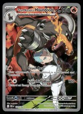 Pokemon Karten Team Rocket's Houndoom 191/182 Destined Rivals NM