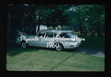 35mm Slide Plymouth Valiant Station Wagon - 1960