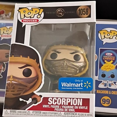 Funko Pop! Movies Mortal Kombat Scorpion #1058 Walmart Exclusive Vinyl Figure