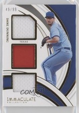 2022 Panini Immaculate Materials Trios 49/99 Dane Dunning #IMT-DD 2o0