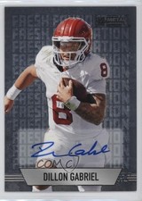 2024 Skybox Metal Universe Champions 14/75 Dillon Gabriel #8 Auto 0g48