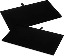 Black Velvet Pad Tray Insert Jewelry Display, Padded Plush Velvet for Chains, Ne