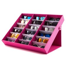 Sunglasses Organizer Eyewear Storage Multiple Eyeglasses Case Box Holder Case