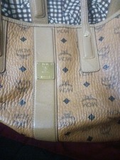 MCM Large Weekender Large Tote Cognac