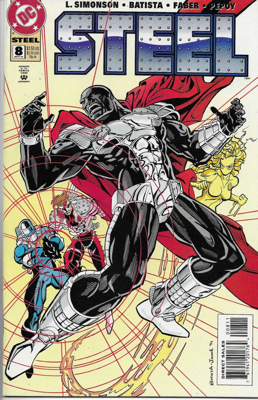 STEEL (1994) #8 - Back Issue (S)