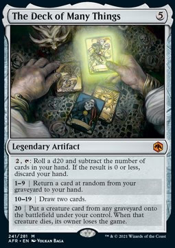 Magic/MTG Die Schicksalskarten AFR-241 Mythic Deutsch NM