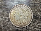 1921 Morgan Silver Dollar, Fine Detail, 90% Silver, Collectable Coin