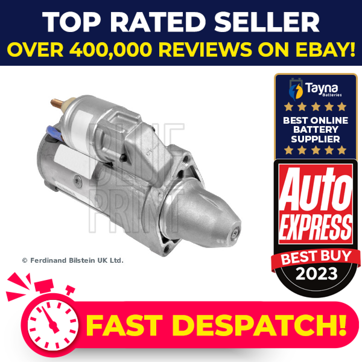 Starter Motor ADA101218C Blue Print 04801472AA 4801472AA 56044572AB Quality