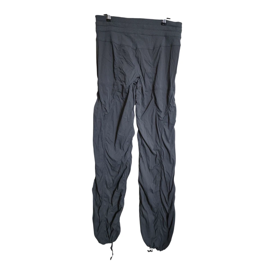 Pantalones Lululemon Mujer 8 Gris Estudio de Baile Fitness Elastizados Ligeros Yoga Gimnasio Foto 2 de 4