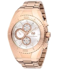 SALE! TechnoMarine Manta Chronograph Quartz Rose Gold Dial Men's Watch TM-224023
