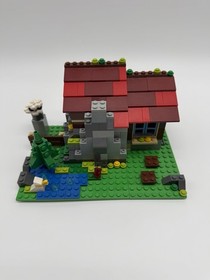 LEGO Creator Mountain Hut 31025 No Box with manual (3 in 1). Pick 1/3 to build.