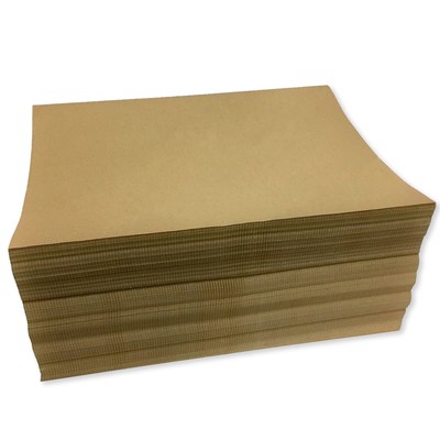 15'' x 11'' Fanfold 30# Brown Kraft Void Fill Packing Paper (Ream of 500 Feet)