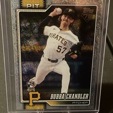 2026 Topps Series 1  - Silver Holo Foil Parallel Bubba Chandler Pirates #283 RC
