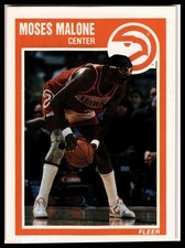 1989-90 Fleer #4 Moses Malone