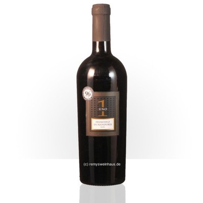 (1L=EUR28.67) Masseria La Volpe 2024 Primitivo di Manduria UNO -1- DOC 0.75  Lit
