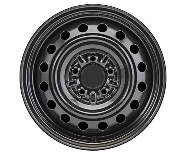 1X Alcar 9657 Schwarz/Silber 6.5Jx16 5X114.3 ET38-image