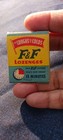 F & F. LOZENGES....  1960S...UNSTRUCK MATCHBOOK — photo 1