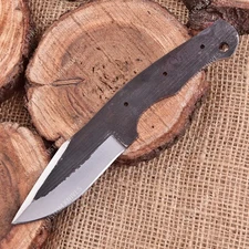 9'' 1095 High Carbon Steel Knife Blank Blade DIY Bushcraft Hunting Knife Making