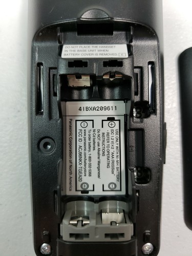 Panasonic KX-TGEA20T Cordless Phone Expansion Handset for KX-TGE210T, KX-TGE270T - Picture 10 of 11