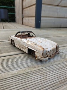 Voiture ancienne Joyax – Mercedes 300 SL - jouet en tôle