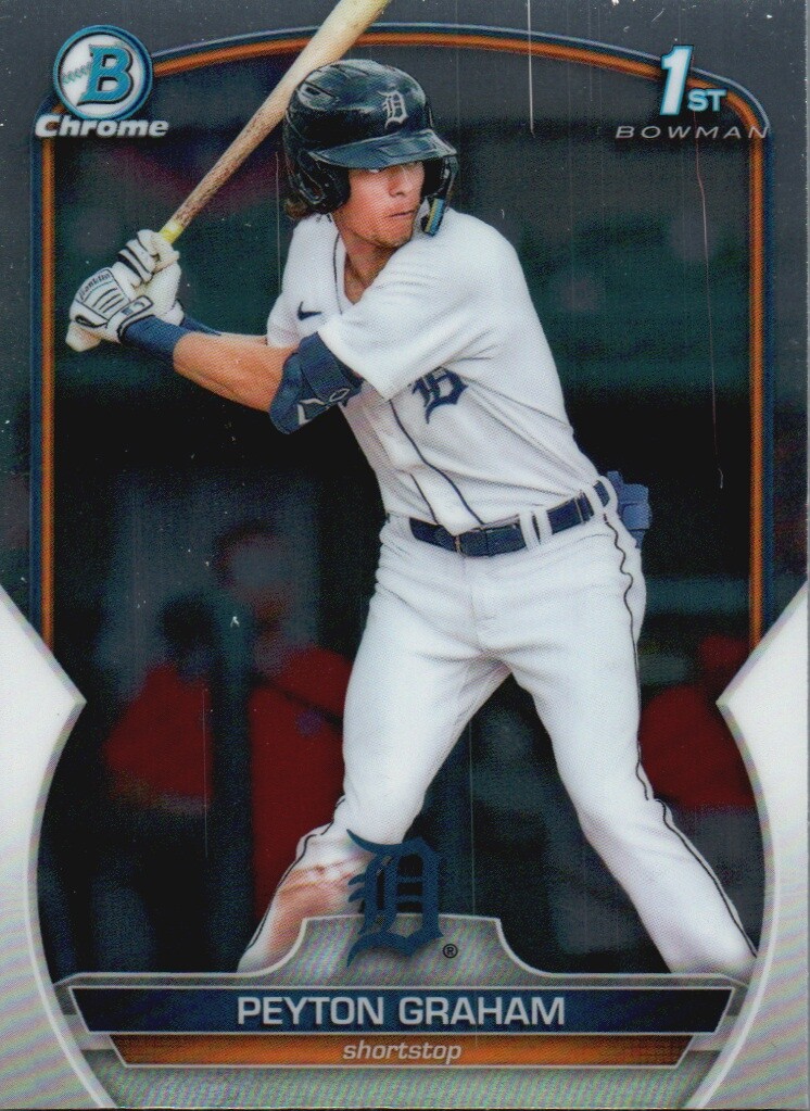 2023 Bowman #BCP-57 Peyton Graham Chrome Prospects