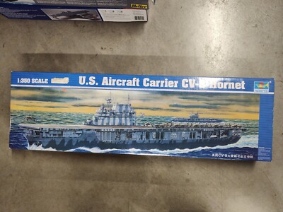 Trumpeter 05601 US AIRCRAFT CARRIER CV-8 HORNET 1:350 Model Kit SH