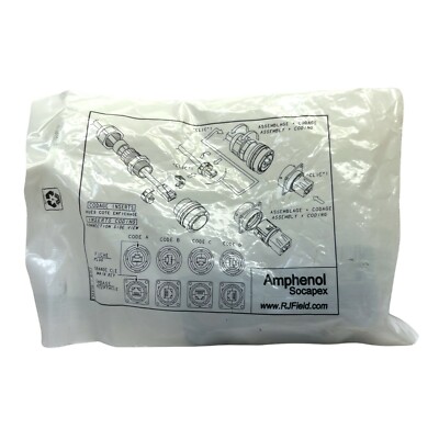 AMPHENOL SOCAPEX RJF 21B SCC CONNECTOR NOS NEW OLD STOCK