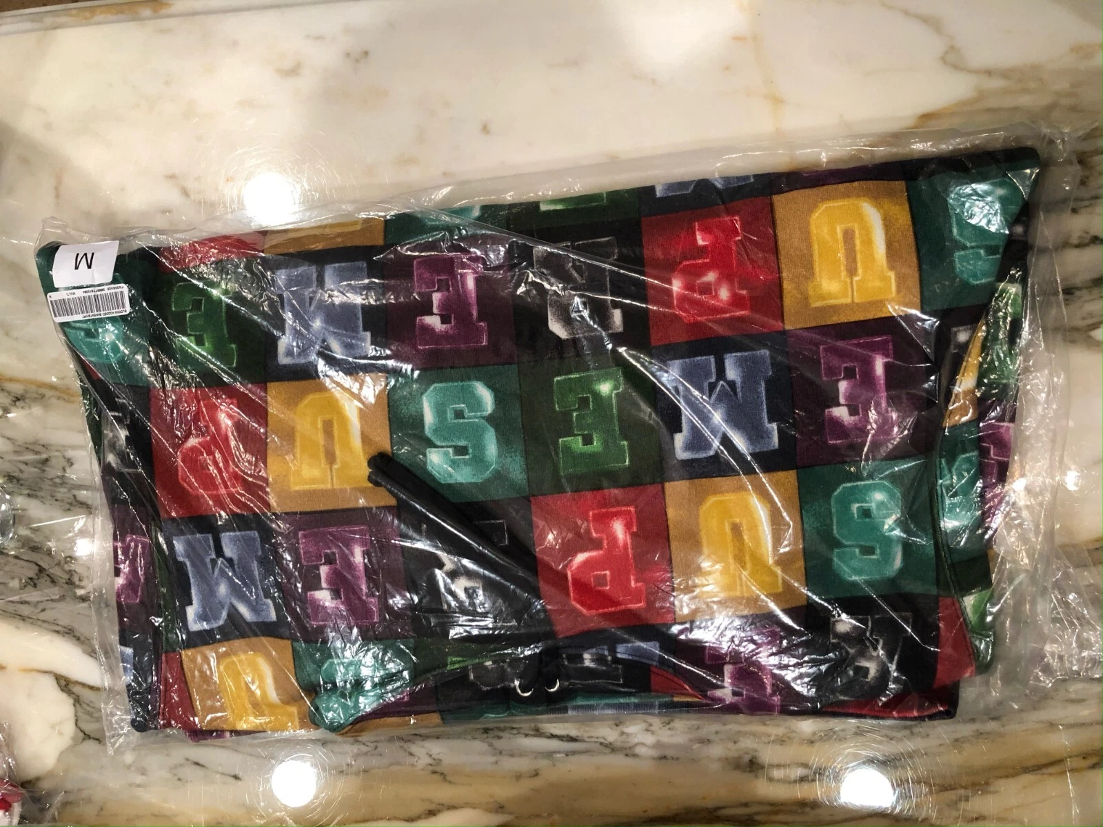 Sweat shirt à capuche Supreme Blocks « Multicolore »   Homme Taille M