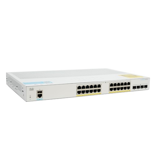 Cisco CBS350-24P-4X 24-Port Gigabit PoE+ Managed Switch with SFP+ - Picture 3 of 9