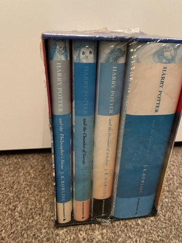 Vintage Harry Potter Boxed Books 1-4 Hardbacks Set Bloomsbury Brand New Sealed - Picture 3 of 10