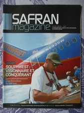 6/2010 SAFRAN MAGAZINE N°8 SOUTHWEST AIRLINE SAGEM FELINE AIRBUS A400M ELECTRONIC