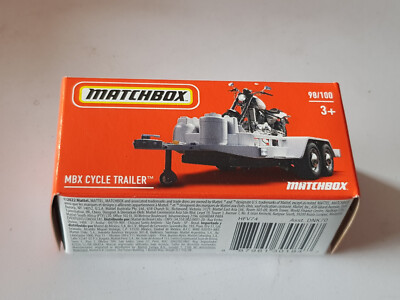 Matchbox Power Grabs: MBX Cycle Trailer 98/100 OVP