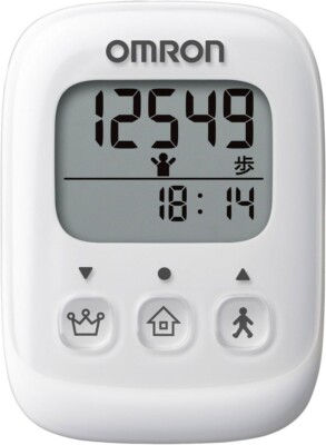 OMRON Schrittzähler weiß HJ-325-W Japan Gesundheitsware aus Japan