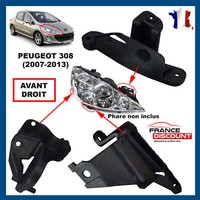 Pfote Festsetzung Scheinwerfer Rechts Nuckel FüR Peugeot 308 I - 6212E4