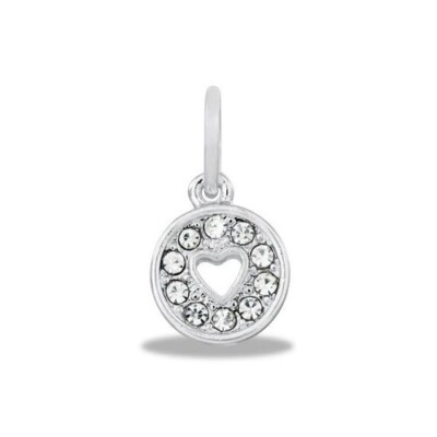 NEW DaVinci Inspirations Charms Interchangeable Jewelry-CZ Heart Cutout DBI120-2