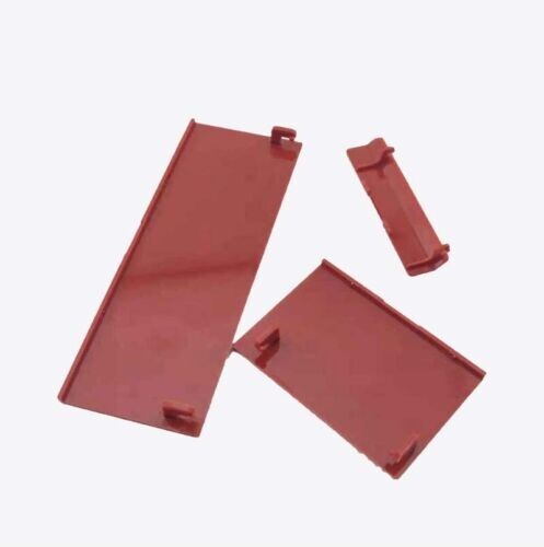 3-Piece White Replacement Door Cover Set For Nintendo Wii Console - NEW