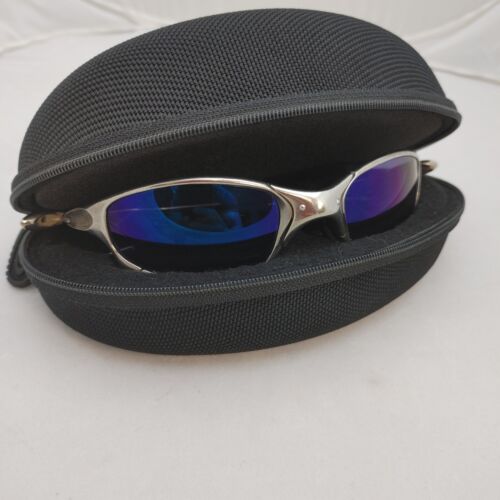 Oakley Juliet Ichiro 1st Model Limited Edition Polished Frame Blue Lens X Metal - Afbeelding 1 van 13