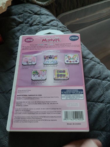 Disney Minnie Mouse Vtech MobiGo 2 - 5 Colors Counting Math Ages 3-5 New Sealed - Picture 3 of 4