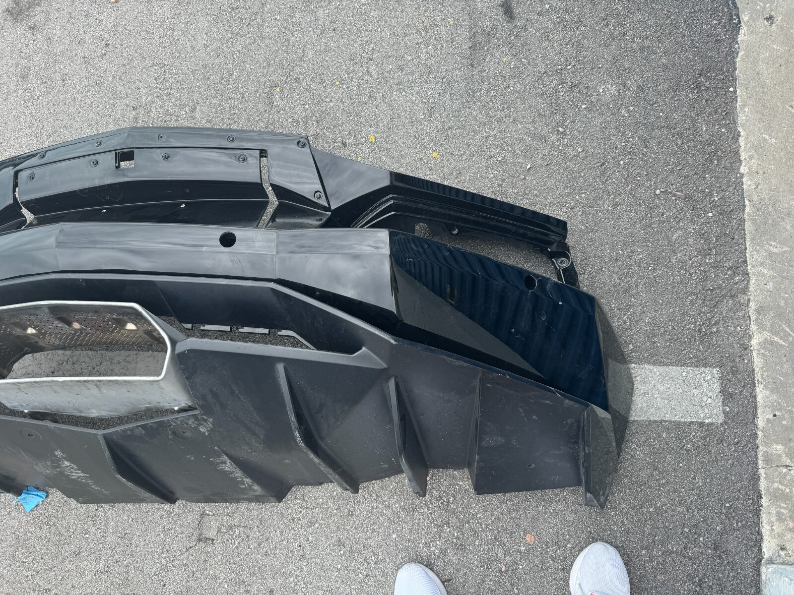 Rear bumper Lamborghini Aventador