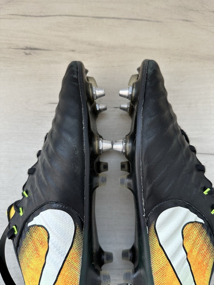 Nike Tiempo Legend 7 SG Black Laser Orange Football Soccer Cleats US11