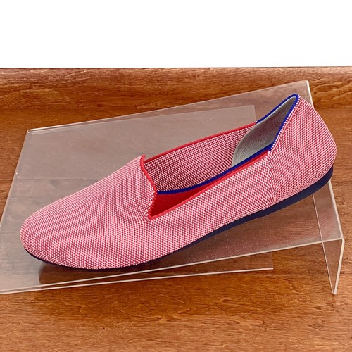 Rothy's The Loafer Lollipop Red Slip On Flats Shoes Womens Size 9 - Picture 5 of 10