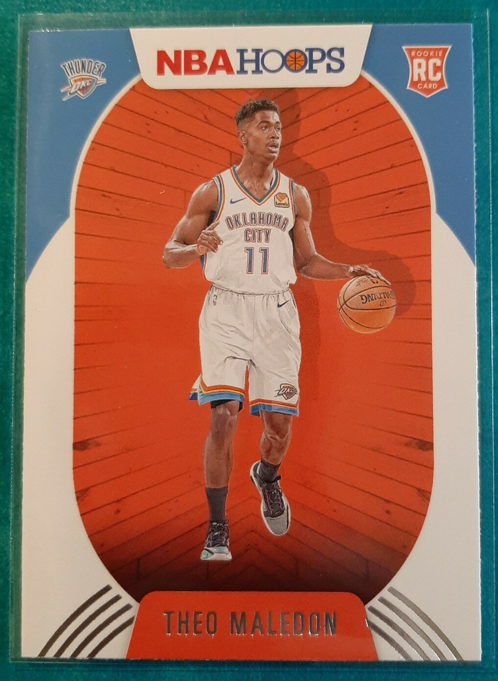 2020-21 NBA HOOPS THEO MALEDON ROOKIE #230 OKLAHOMA CITY THUNDER