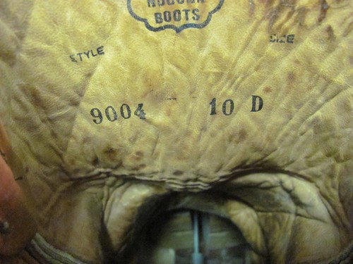 Nocona Cowboy Boots Brown Leather Men’s Style 9004 Size 10B - Picture 11 of 17