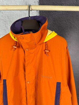 Vintage 90s Timberland WeatherGear Jacket Orange & Purple | eBay