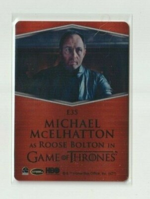 Game of Thrones Iron Anniversary Series 1 Michael McElhatton Metal