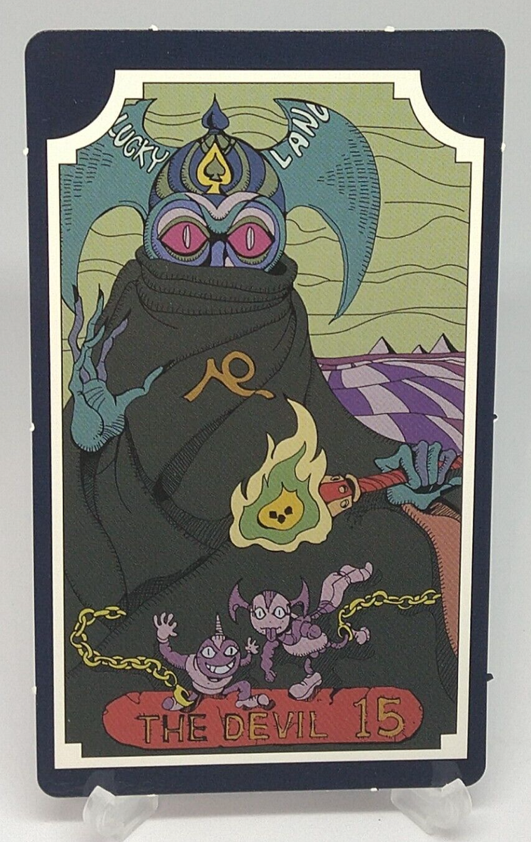 The Devil Jojo's Bizarre Adventure Tarot Card 15 Hirohiko Araki