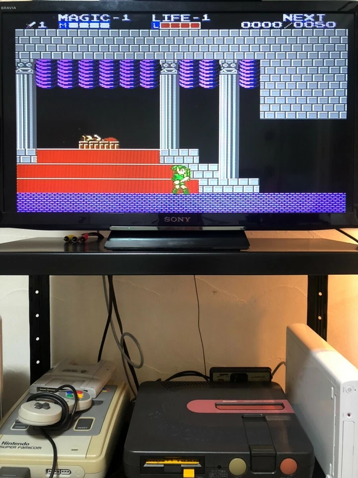 The Legend of Zelda 1 & 2 Adventure of Link Set Nintendo Famicom Disk System - Image 4 of 4